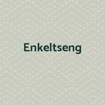 Sengetæppe - enkeltseng