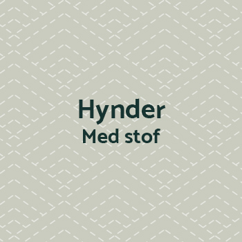 Hynder, med stof