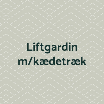 Lift gardiner med kædetræk