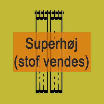 Superhøj (stoffet vendes)